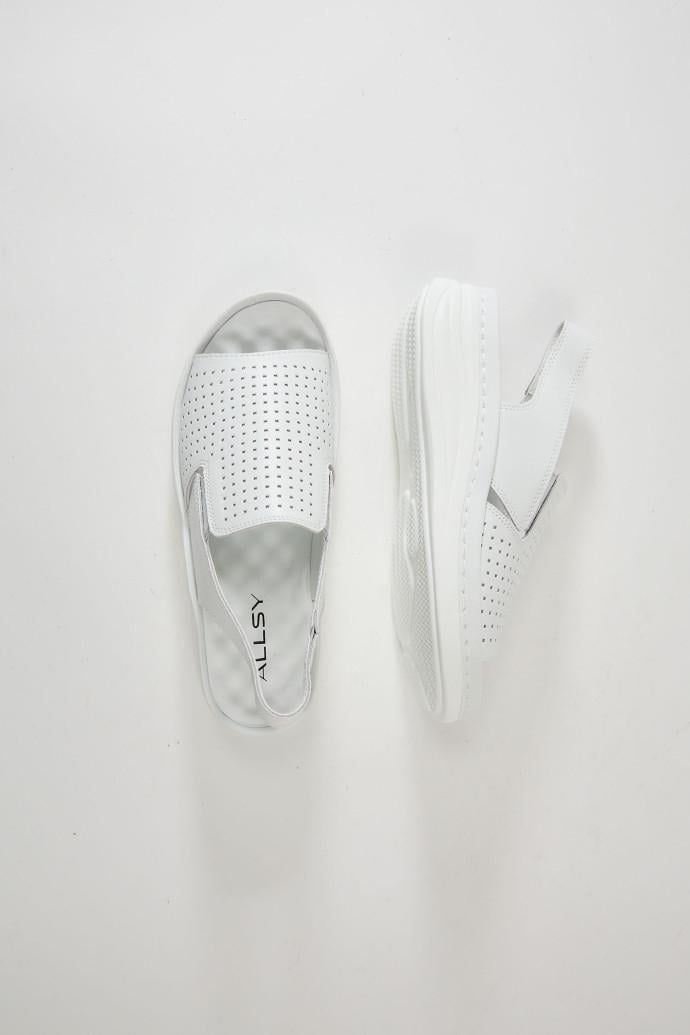 Сандалії жіночі ALLSY на платформі р. 36 Білий (195348)
