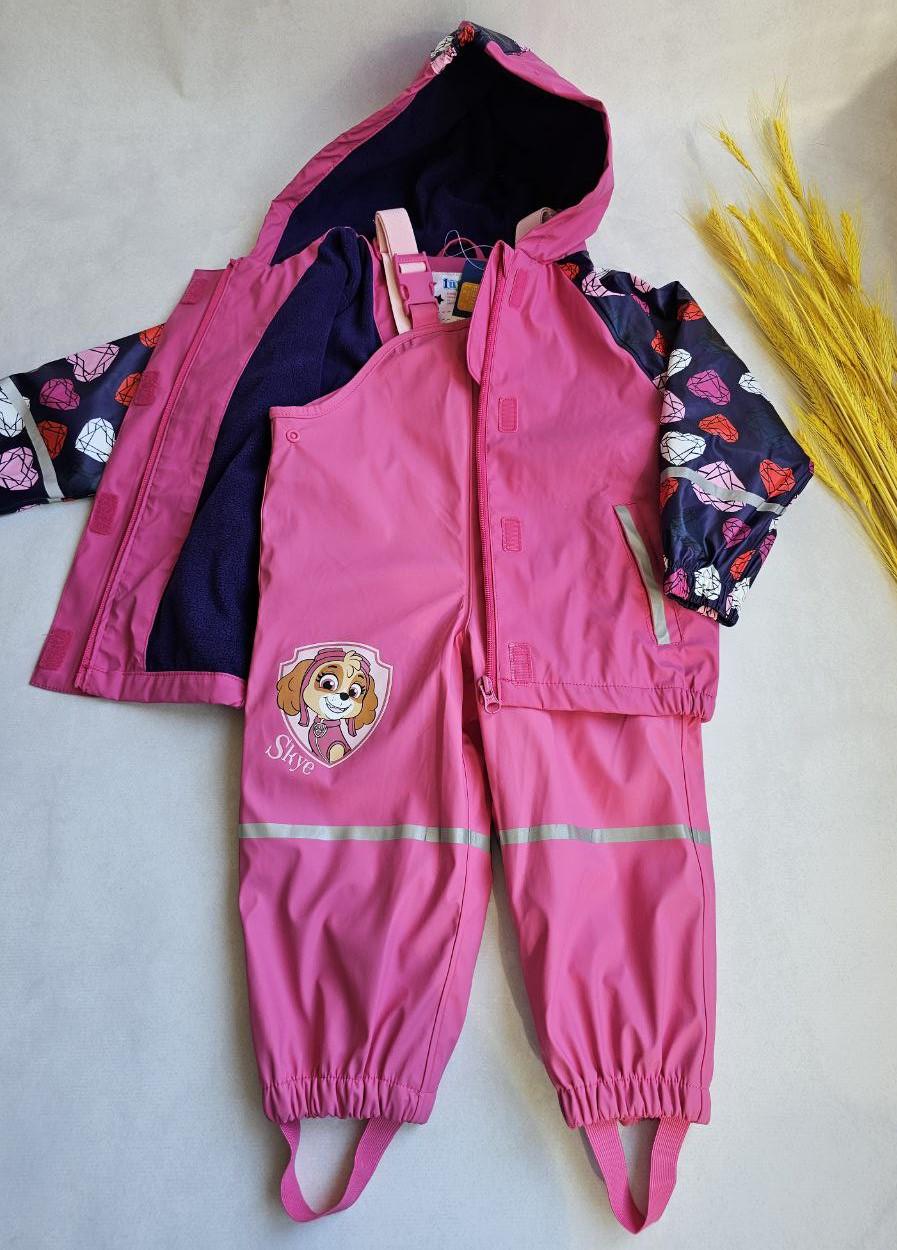 Комплект для дівчинки Lupilu від дощу флісовий 98-104 см (19159285)