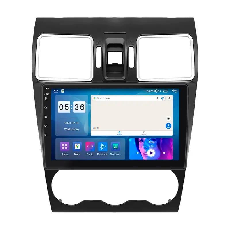 Автомагнитола штатная Lesko для Subaru WRX I 2014-2017 9" 4/64Gb CarPlay 4G Wi-Fi GPS Prime MOB