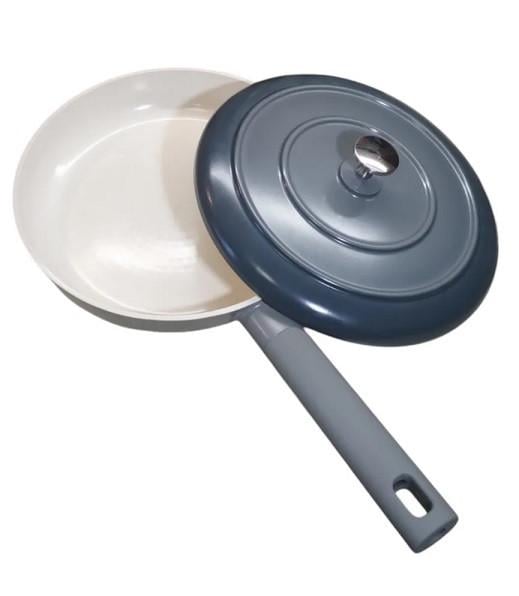 Сковорода PEPPER DOMA PR-2325-26 26х5 см с крышкой (26409013)