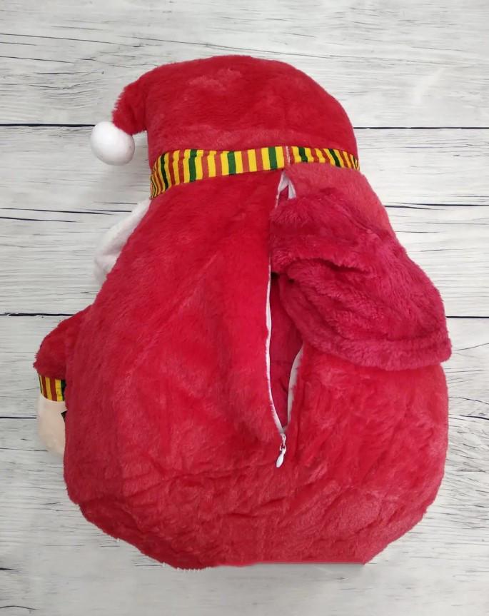 Плед-подушка Санта Клаус трансформер для детей и взрослых 3в1 - фото 5