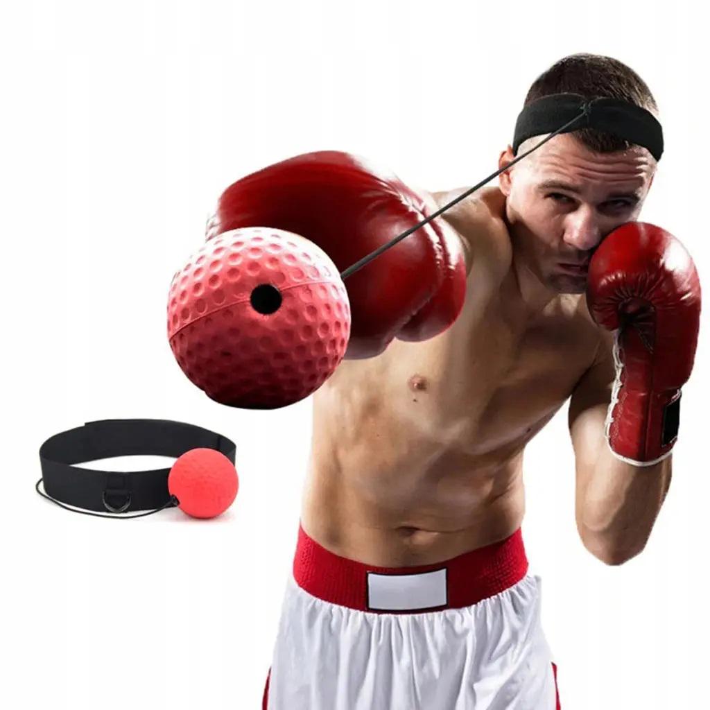 Тренажер для боксу Boxing Reflex Ball Красный (cd3a94d2) - фото 3 Тренажер для боксу Boxing Reflex Ball Красный (cd3a94d2) - фото 3