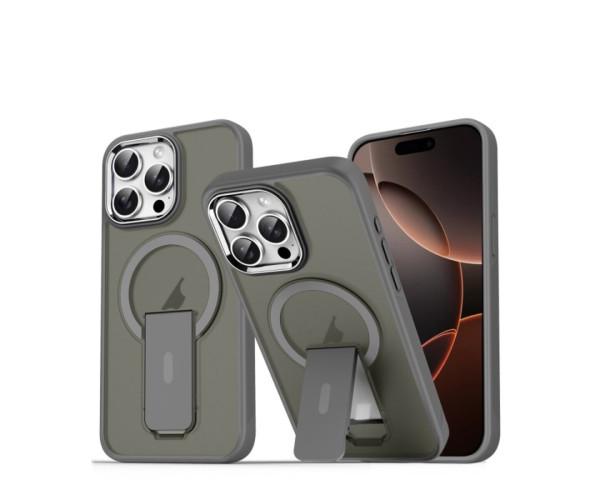 Чохол - накладка Cosmic Magnetic Stand для iPhone 16 Pro Grey