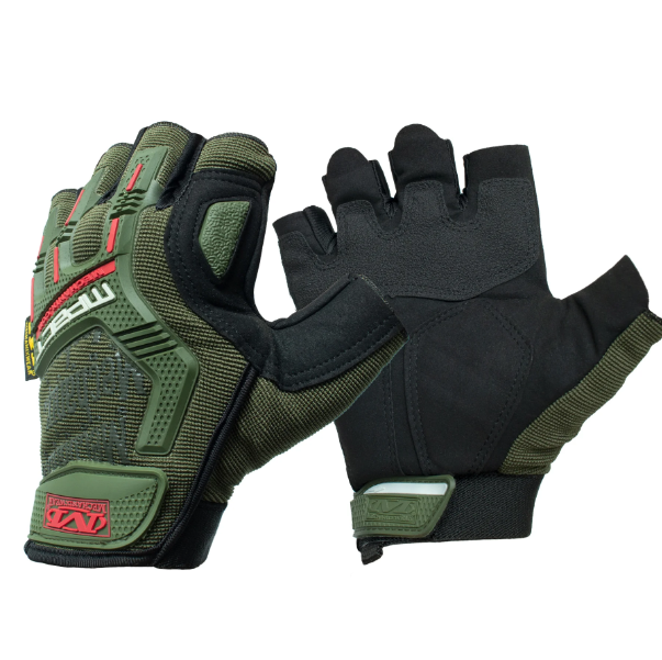 Перчатки беспалые M-Pact Glove L Olive