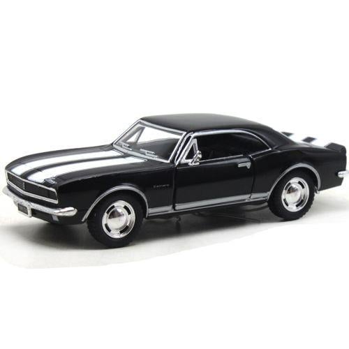 Игрушечная машинка металлическая Chevrolet Classic Camaro Z/28 1967 Черный (219759)