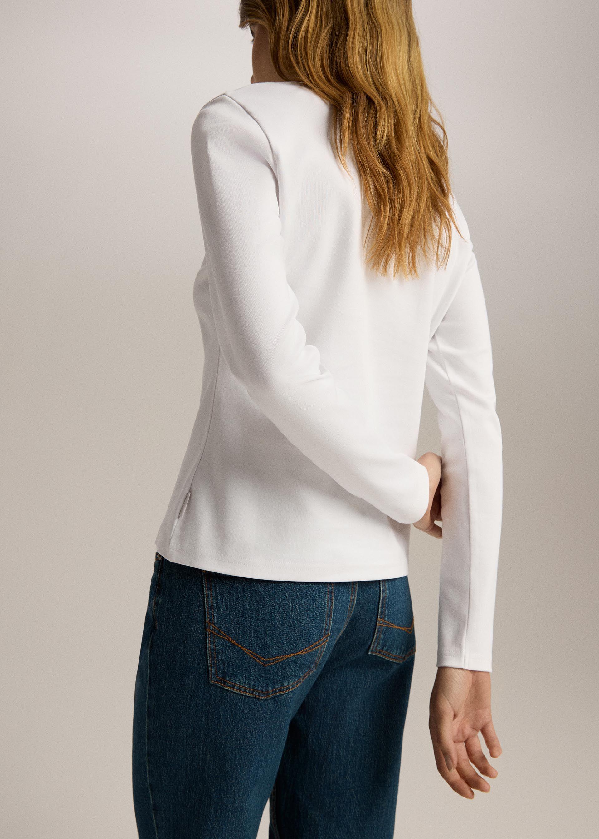 Лонгслив женский Diverse KOKON XS Белый (5905384176561) - фото 3 Лонгслив женский Diverse KOKON XS Белый (5905384176561) - фото 3