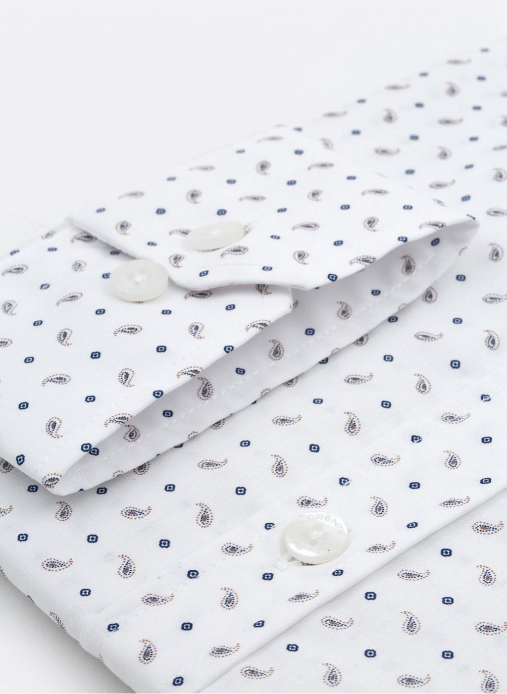 Сорочка чоловіча Pako Lorente P20SF-1X-023-B S Білий - фото 3 Сорочка чоловіча Pako Lorente P20SF-1X-023-B S Білий - фото 3