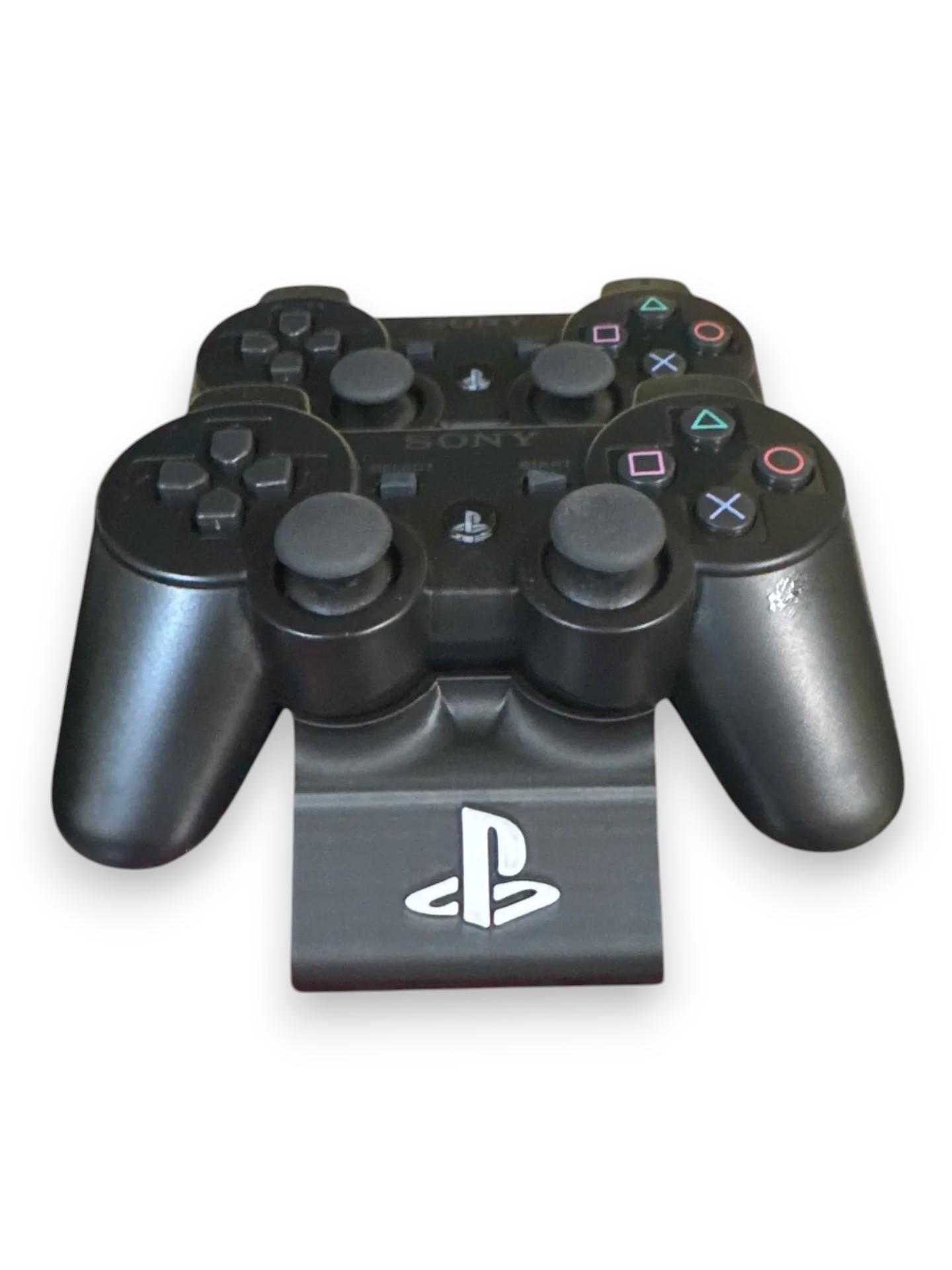 Двойной держатель для геймпадов PlayStation 3 DualShock 3 с логотипом PlayStation (24709446) - фото 2