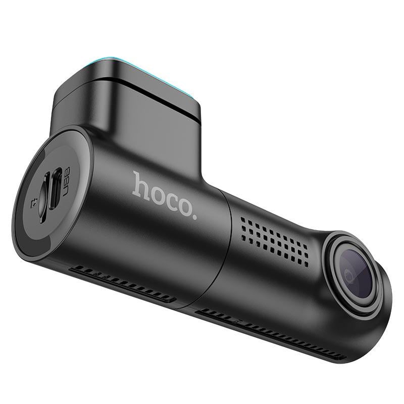 Видеорегистратор Hoco Driving recorder DV1 0,96" 1080p/30fps WiFi Black (591050) - фото 3