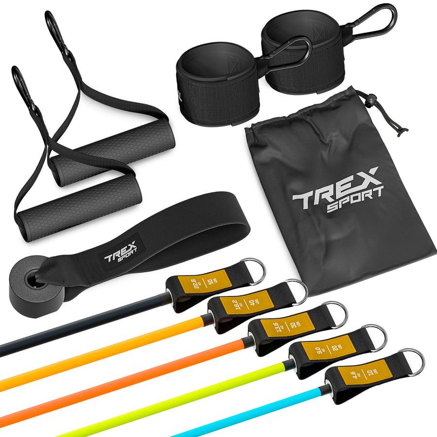 Набор резинок с эспандерами Trex Sport TX-050TSV Черный (5329)