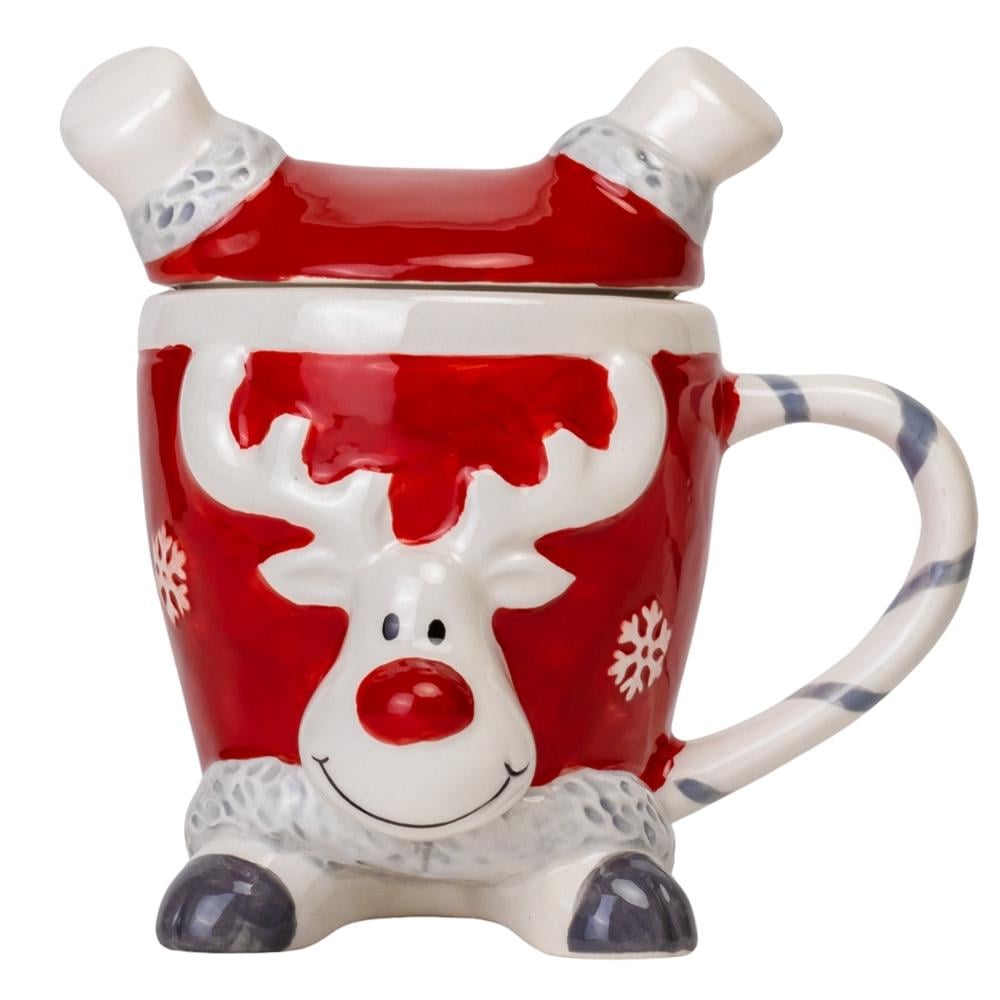 Чашка Різдвяний олень 300 мл (6021-015) - фото 1