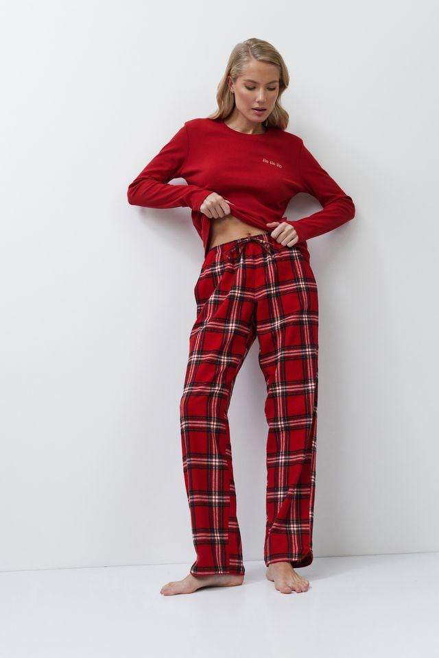 Піжама жіноча Aruelle футболка і штани S Червоний (Betty-long)