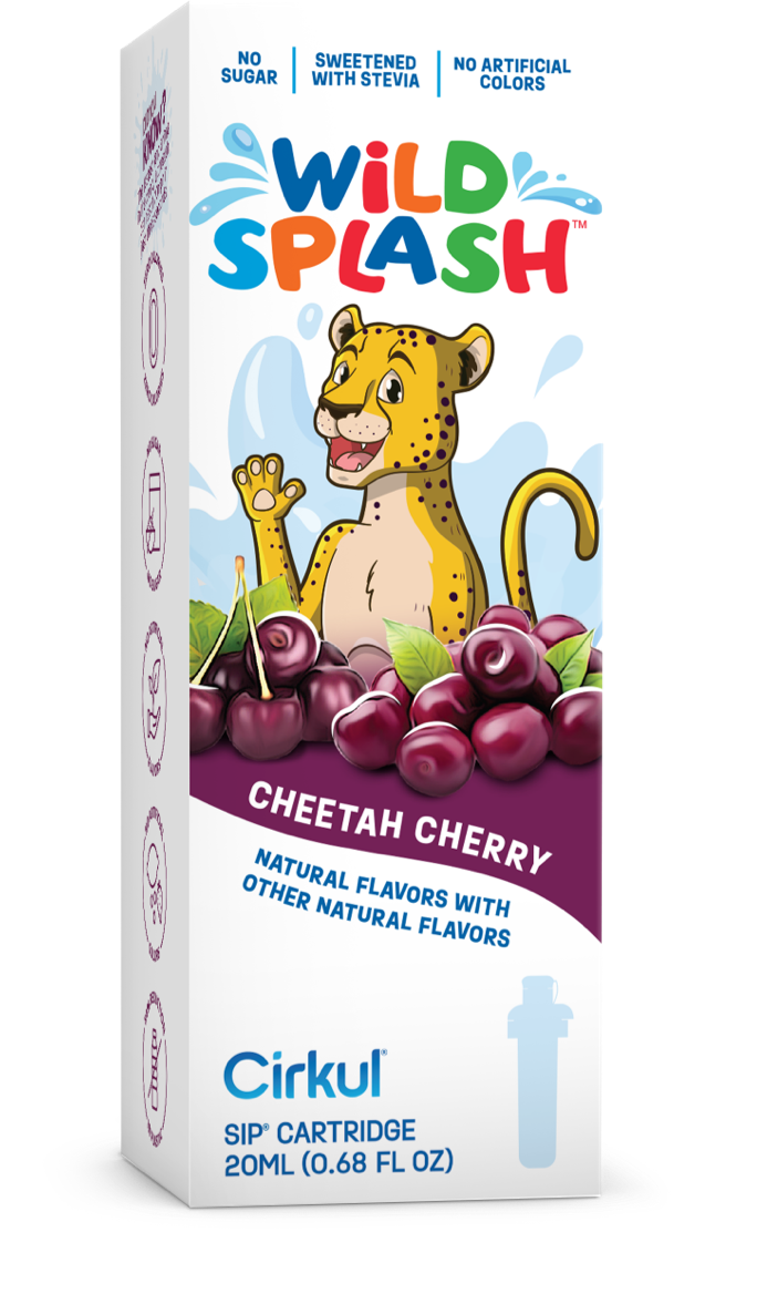 Картридж для Cirkul Cheetah Cherry Wild Splash 20 мл (40453) - фото 1
