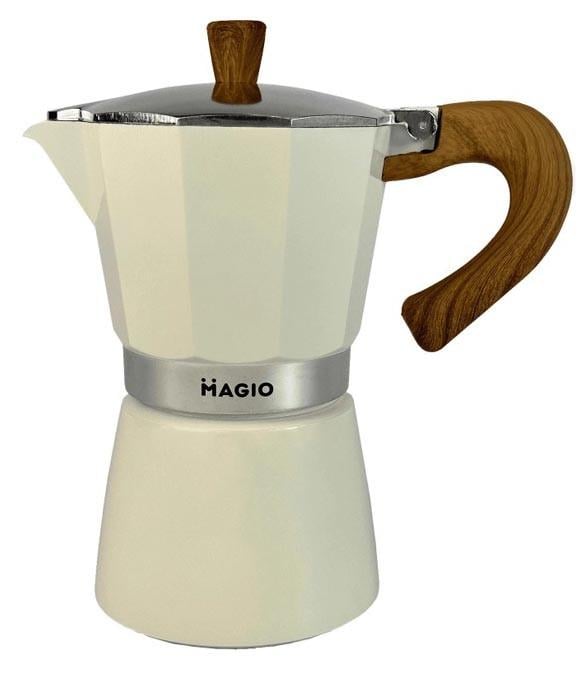 Гейзерная кофеварка MAGIO MG-1008 на 6 порций эспрессо 300 мл (2134714696)