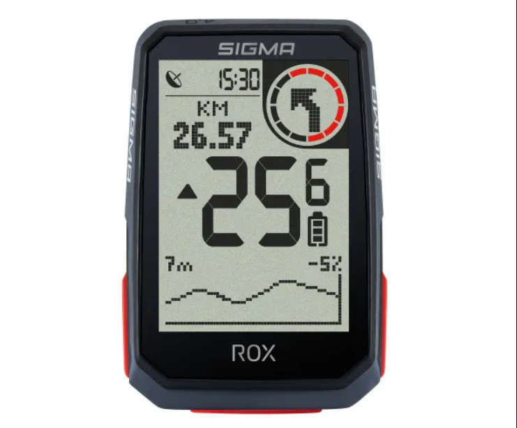 Велокомпьютер беспроводной Sigma Sport ROX 4.0 HR Set Black (SD01062) - фото 1