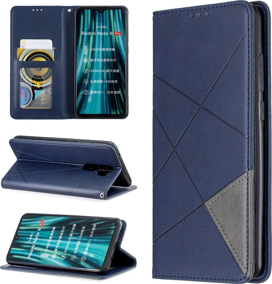 Чехол книжка SHLab Prisma Xiaomi Redmi Note 8 Pro Blue (36331-28)