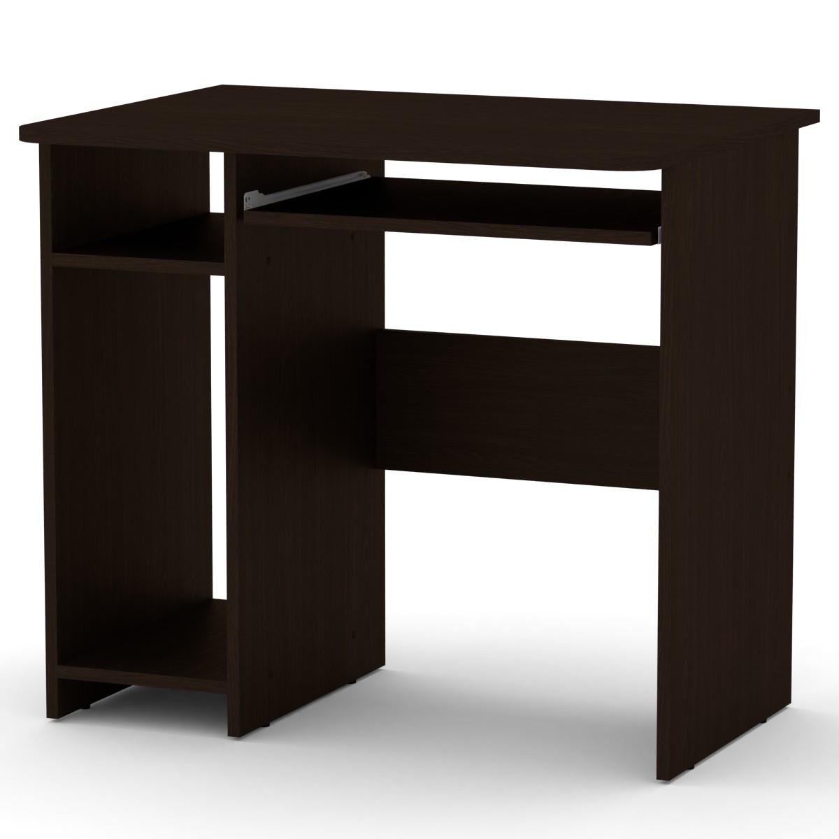 Стол компьютерный Компанит СКМ-12 82х60х73,6 см Венге темный (25410403) - фото 1 Стол компьютерный Компанит СКМ-12 82х60х73,6 см Венге темный (25410403) - фото 1