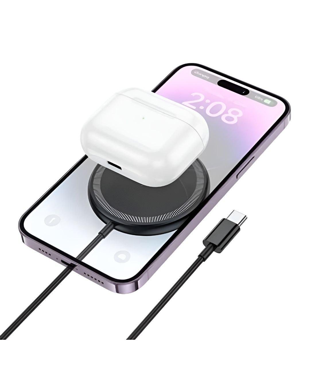 Зарядний пристрій Borofone BQ27 2в1 для смартфонів і навушників (19671537) - фото 6 Зарядний пристрій Borofone BQ27 2в1 для смартфонів і навушників (19671537) - фото 6