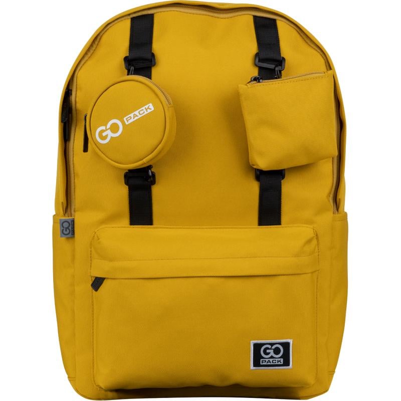 Рюкзак підлітковий GoPack Education Teens 45x30x12 см 19 л Гірчичний (GO22-178L-1)