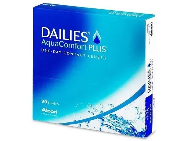 Контактные линзы Dailies AquaComfort Plus +5.50 90 шт. (2624350631)