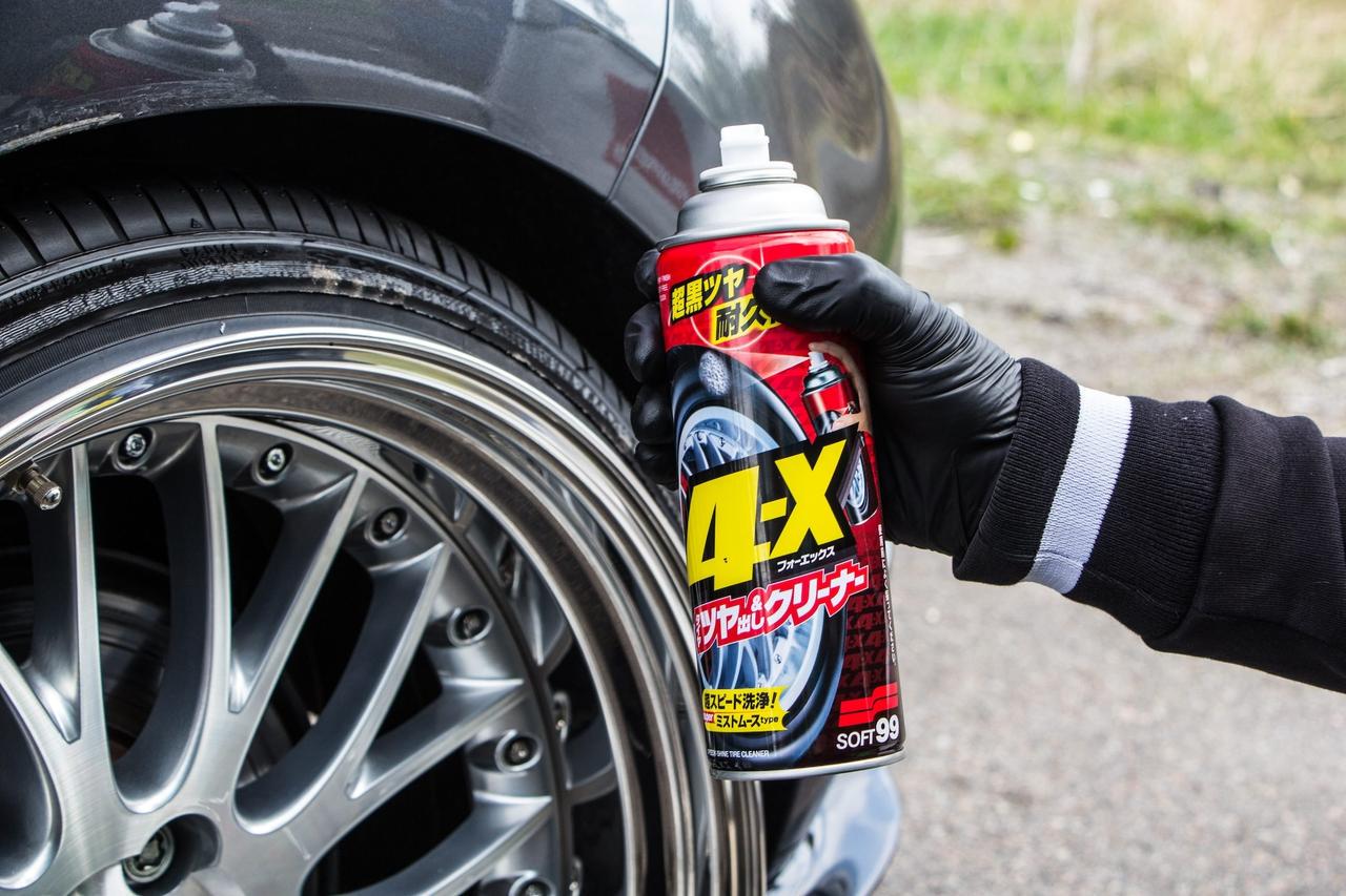 Чернение для шин SOFT99 4-X Tire Cleaner - фото 3