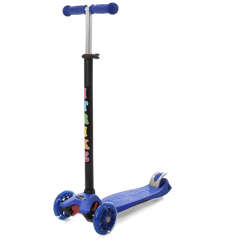 Дитячий самокат 3-х колісний Scooter JR 3-003-DBL з підсвіткою колес Синій (2497288698) Дитячий самокат 3-х колісний Scooter JR 3-003-DBL з підсвіткою колес Синій (2497288698)