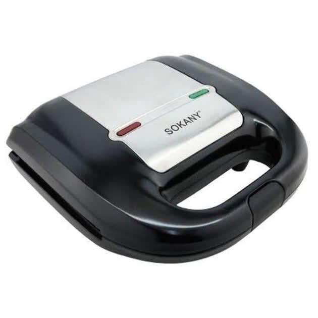 Вафельница прижимная Sokany KJ-108W с антипригарным покрытием 750 Вт (30230458) Вафельница прижимная Sokany KJ-108W с антипригарным покрытием 750 Вт (30230458)