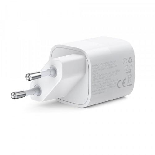 Зарядное устройство для Choetech PD5006-EU-WH 1хUSB-C 1xUSB 33 W PD QC3,0 PD5006 Белый (568708) - фото 4