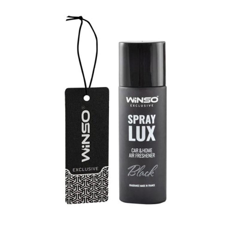 Ароматизатор в инд. упаковке WINSO Spray Lux Exclusive plus CARD - Black