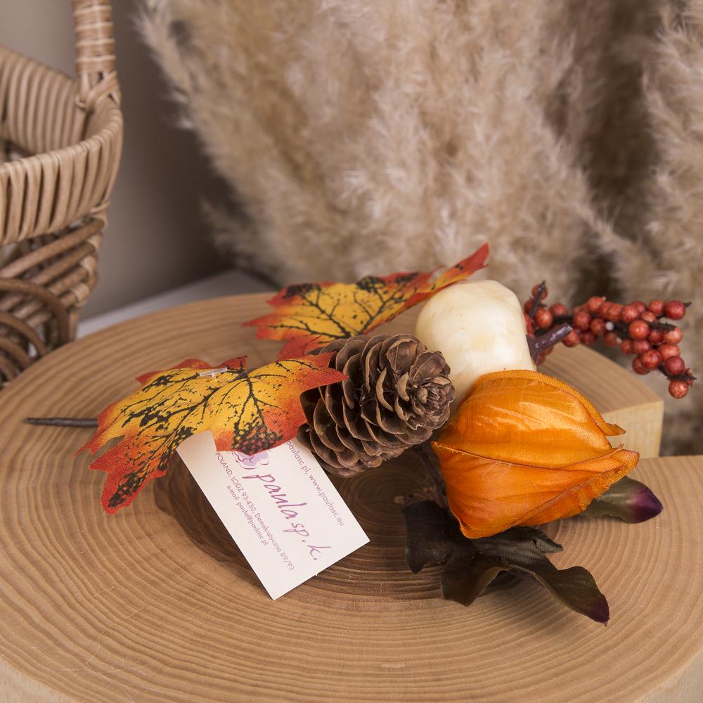 Ветка осенняя белая тыква/шишка (1885)