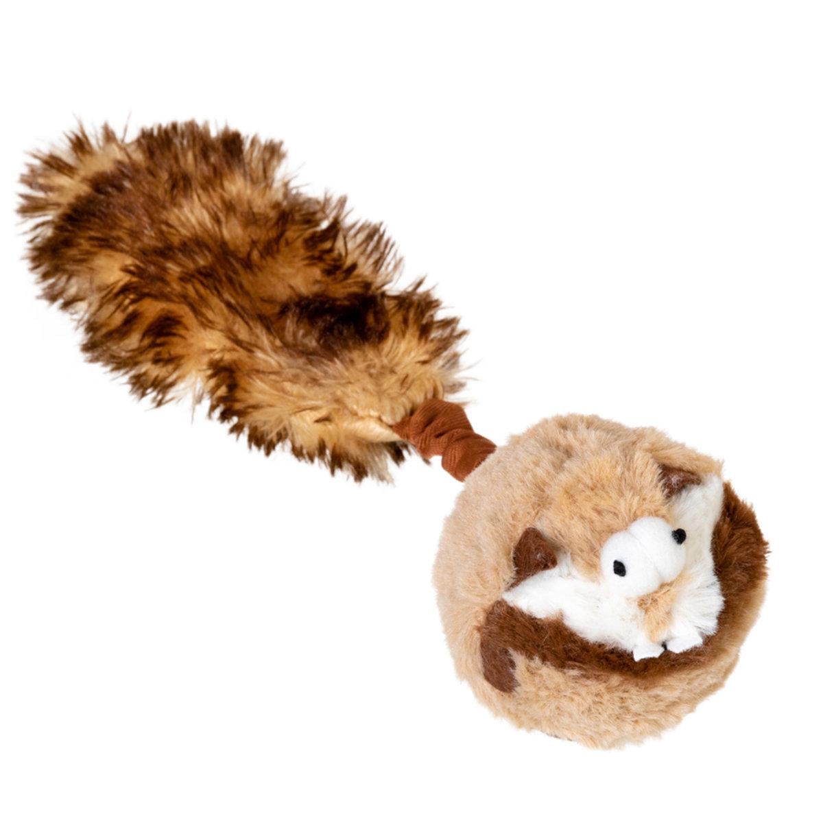 Игрушка для собак GiGwi Catch&fetch Барсук с 2-мя пищалками 26 см (25881094)