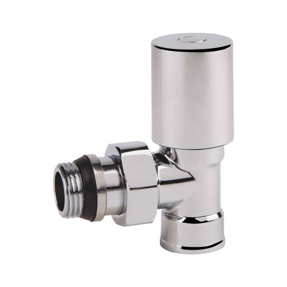 Кран радиаторный с антитечкой SD Forte 1/2" угловой Хром (SF236W15)
