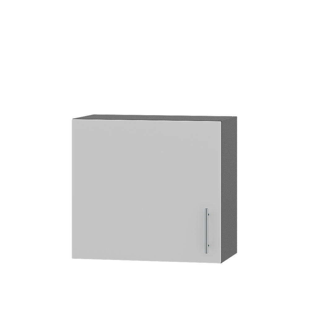 Шафа верхня Еверест Оптіма модуль Верх В20-600 60х30х56 см Німфея Альба/Антрацит (08022)