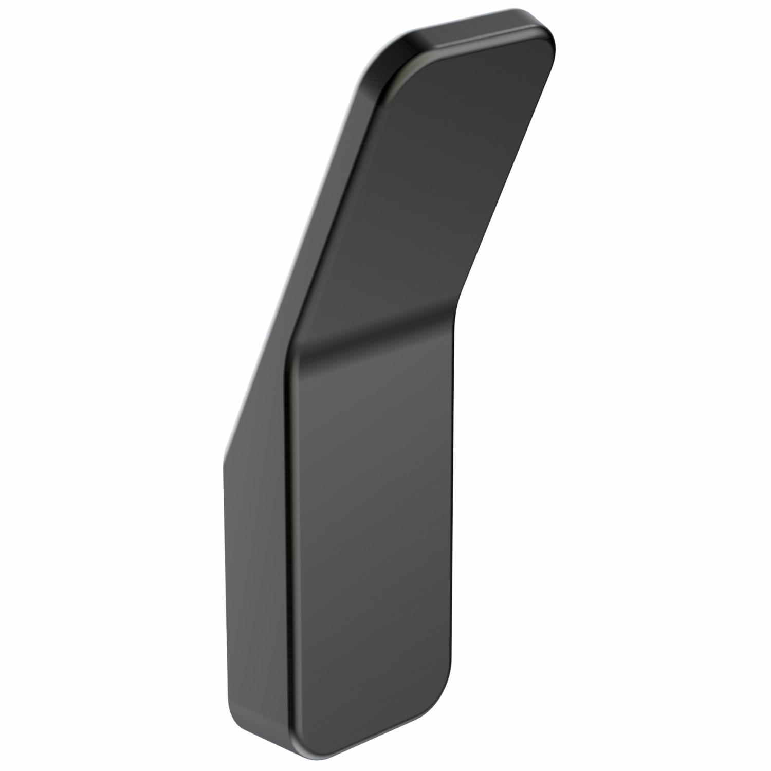 Крючок настенный VOLLE SOLO 2510.200106 одинарный Графитовый (160628) Крючок настенный VOLLE SOLO 2510.200106 одинарный Графитовый (160628)