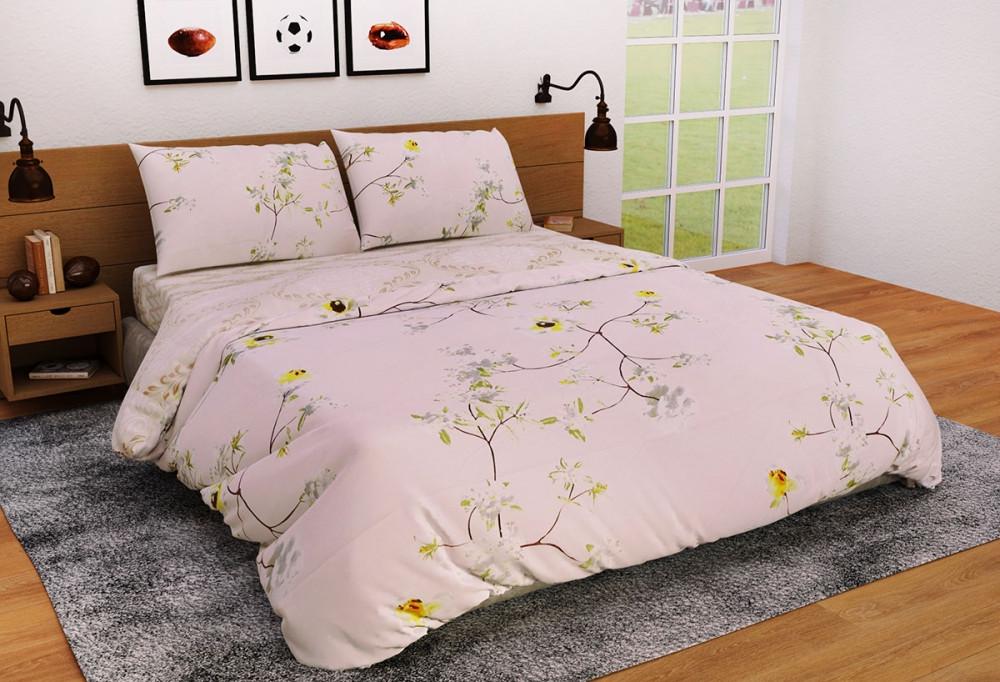 Постельное белье Лелека ранфорс 545Д полуторное (2000025765)