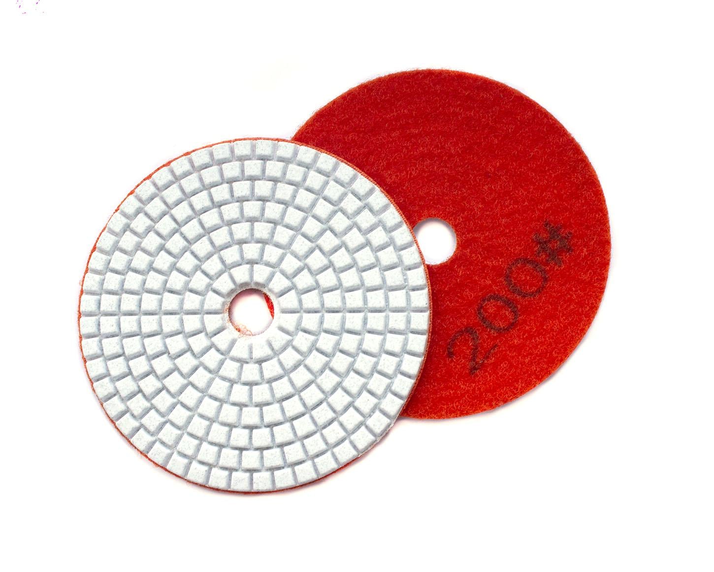 Круг шлифовальный алмазный гибкий Ракушка зерно №200 D-100 мм