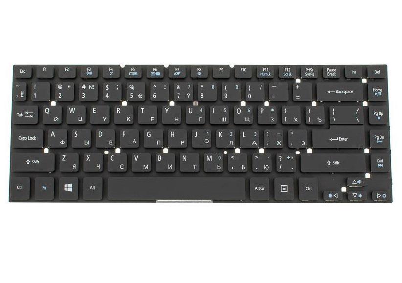 Клавиатура для ноутбука Acer Packard Bell TF71BM Черный (161033)