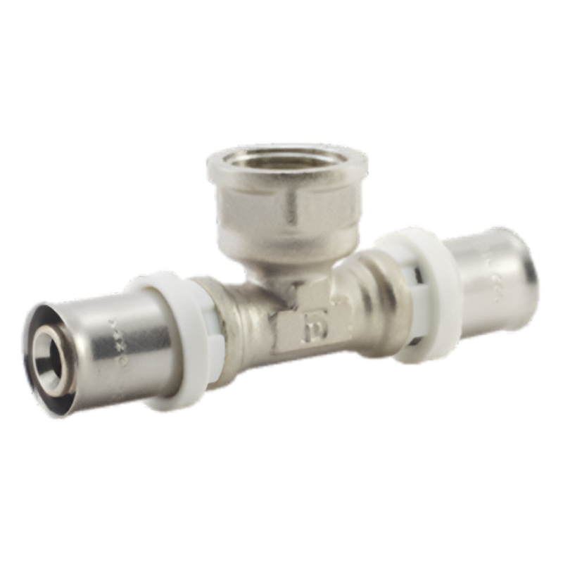 Редукционный тройник FADO пресс 20 ммх1/2"х20 мм ВВ (TK-HDT12)