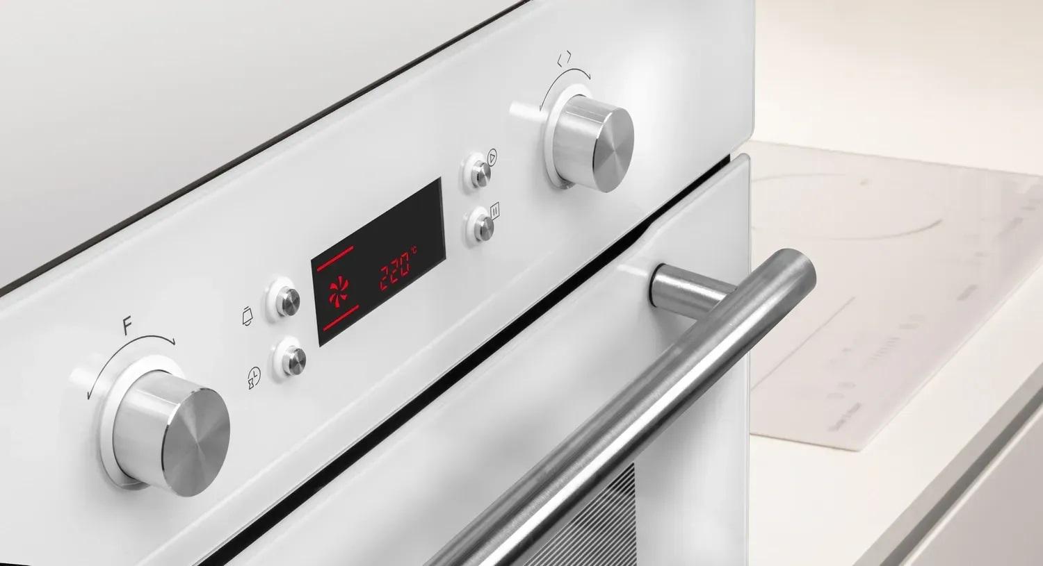 Духовой шкаф электрический Gunter&Hauer EOM 867 WH с грилем и конвекцией Белый - фото 9