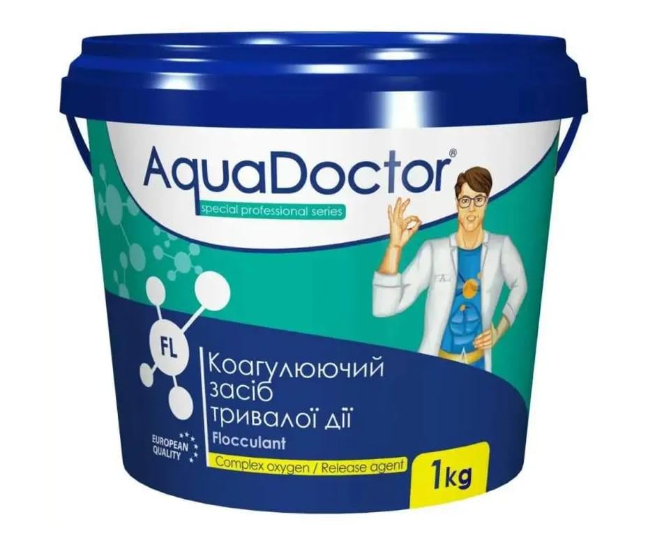 Коагулянт для бассейна AquaDoctor FL 1 кг в гранулах (35777183)