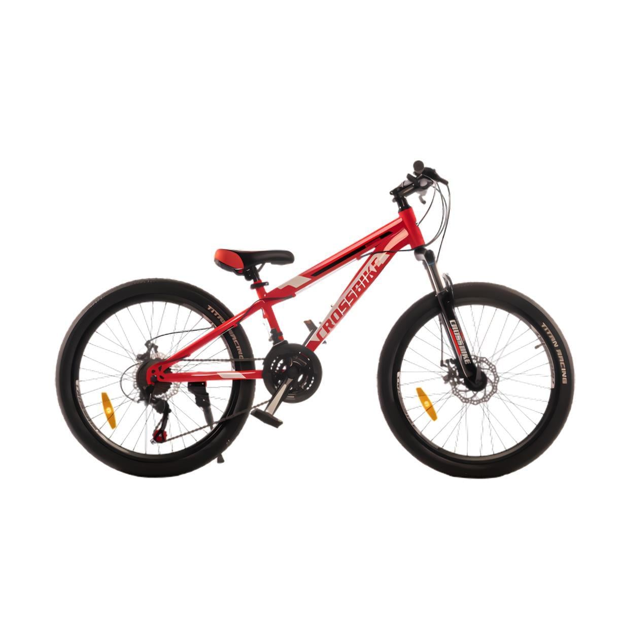 Велосипед CrossBike STORM 24" 13" Червоний (322)
