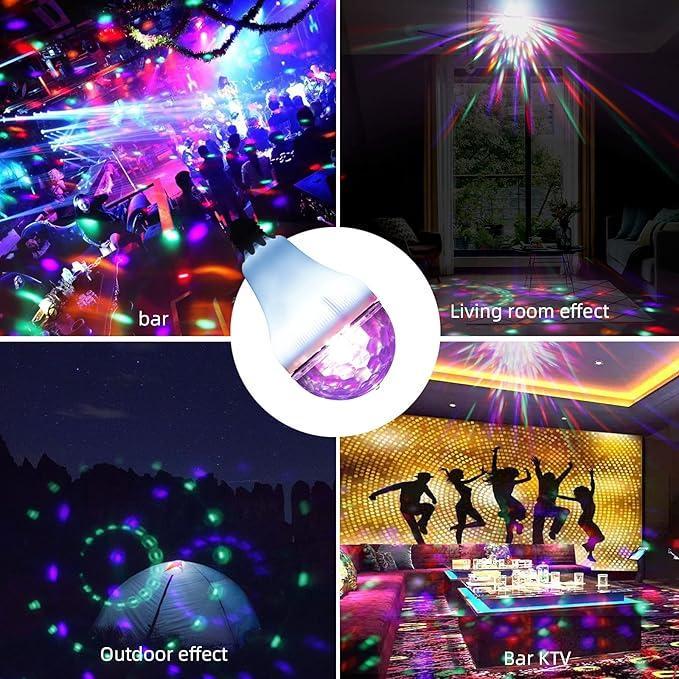 Лампа диско LED ST-06 лазерна E27 Різнокольоровий (3013) - фото 4
