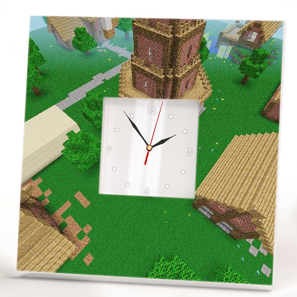 Часы Minecraft 260x260 мм (C03385) Часы Minecraft 260x260 мм (C03385)