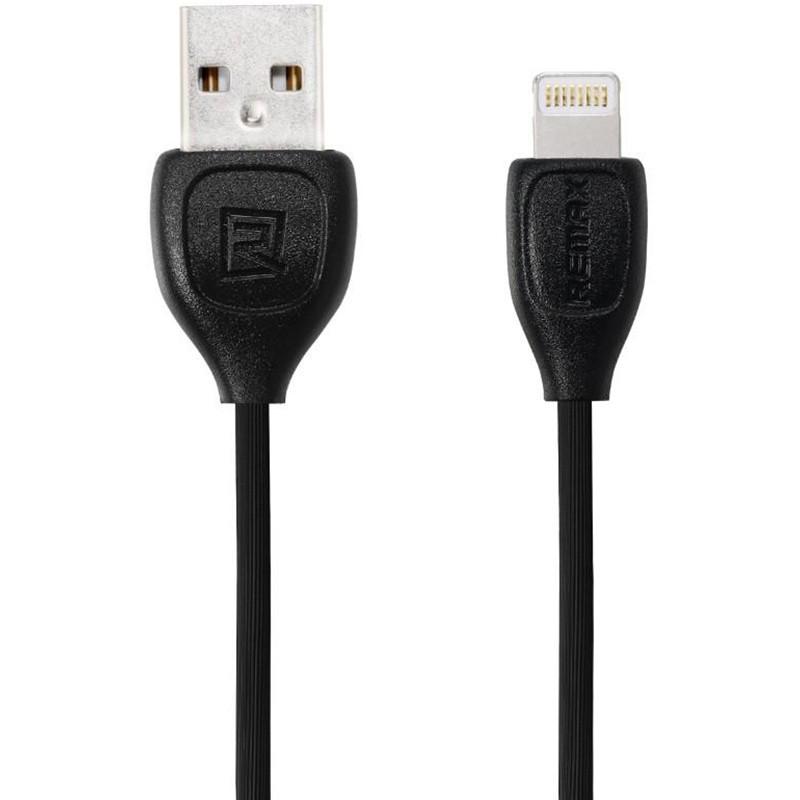 Кабель Remax RC-050i USB Lightning Lesu 1 м Черный (6954851258612)