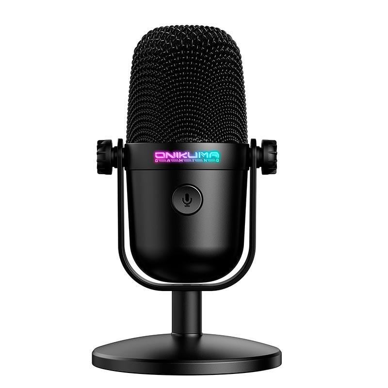 Микрофон игровой шумоподавляющий Hi-Fi RGB Onikuma M830 USB RGB Black (2592968406)
