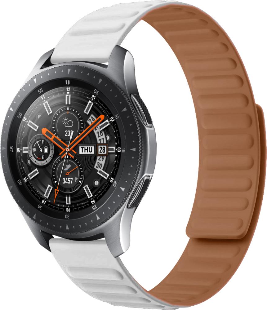 Ремінець Magneter для Galaxy Watch 46 мм White (26634-29)