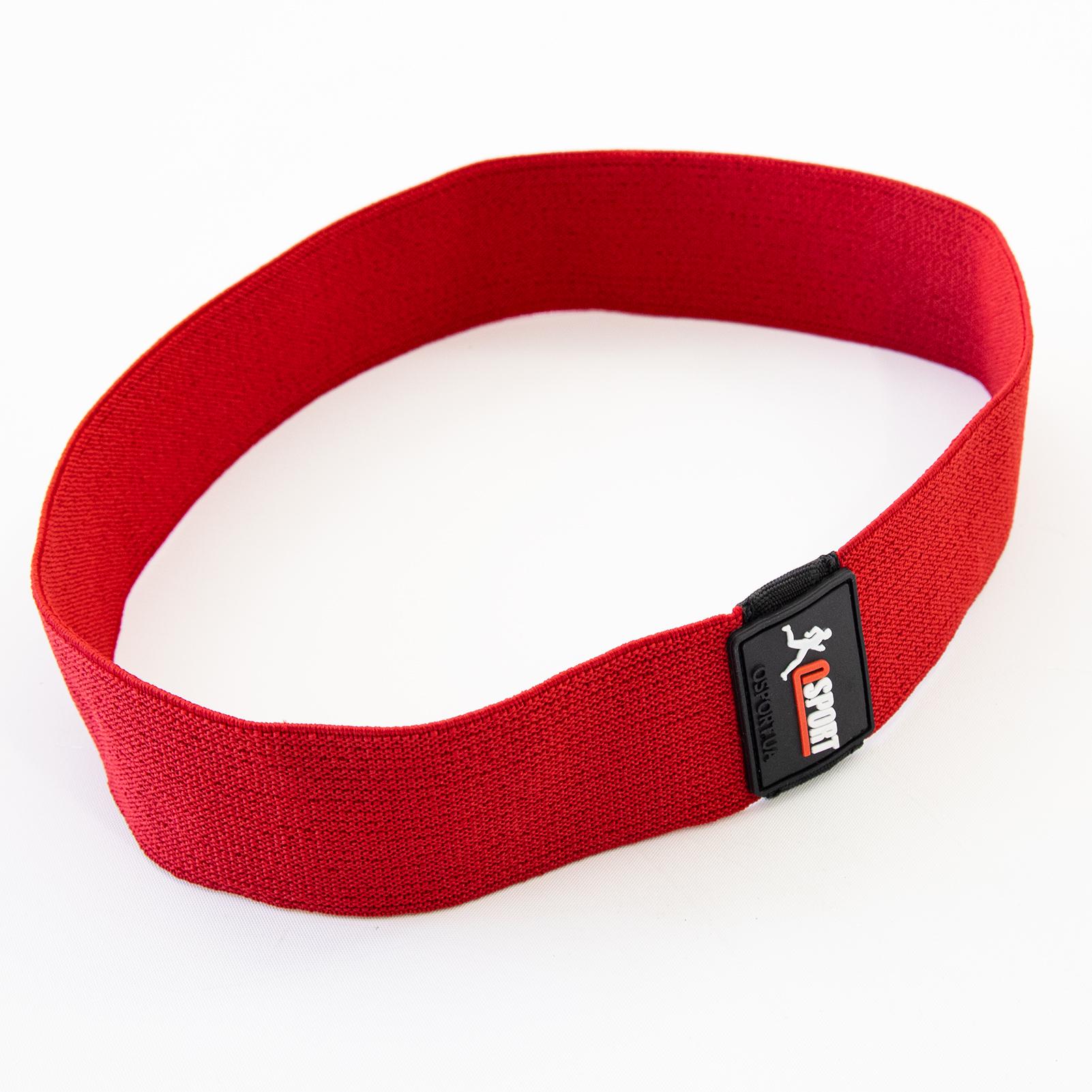 Резинка для фитнеса OSPORT OF-0192 Pro эластичная тканевая L Красный (20451) - фото 3 Резинка для фитнеса OSPORT OF-0192 Pro эластичная тканевая L Красный (20451) - фото 3