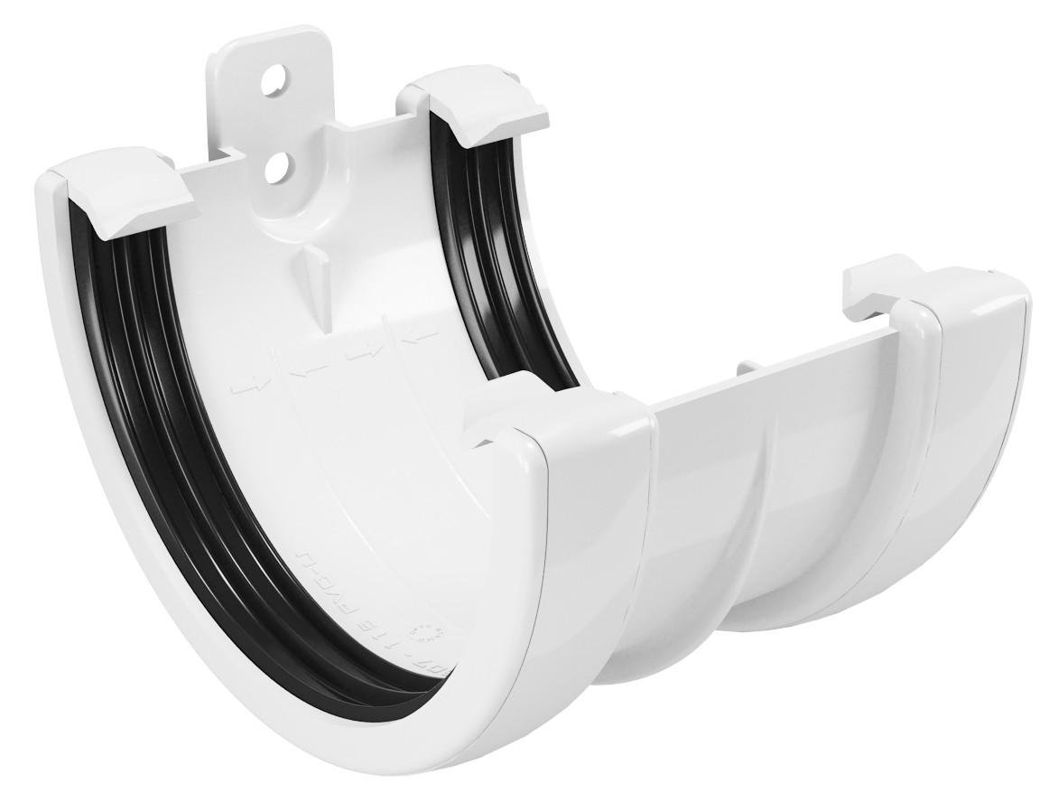 З'єднувач ринв DEVOREX Classic 120 Білий (11674374) - фото 1 З'єднувач ринв DEVOREX Classic 120 Білий (11674374) - фото 1