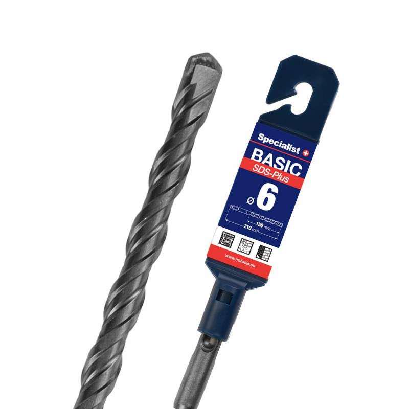 Бур SDS+ Specialist+ Basic 6x150/210 мм (52/106150) - фото 2 Бур SDS+ Specialist+ Basic 6x150/210 мм (52/106150) - фото 2