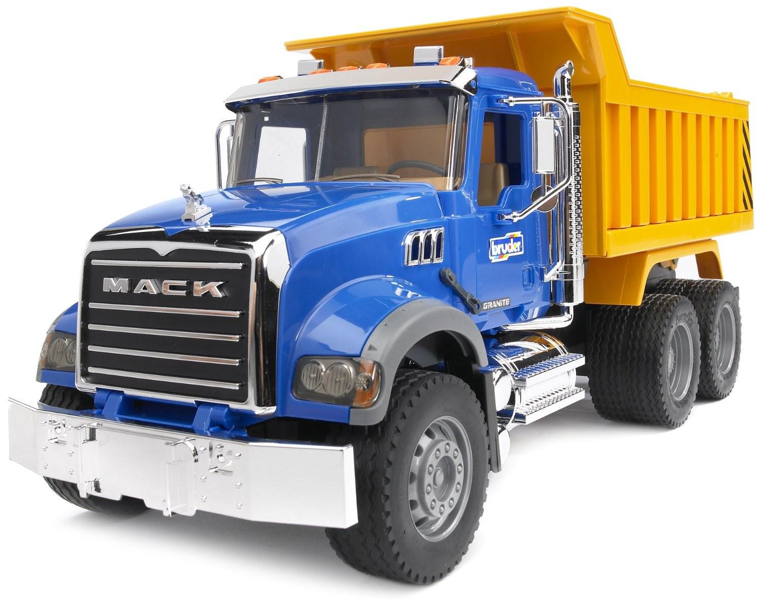 Іграшка самоскид Bruder MACK Granite модель 1:16 02815